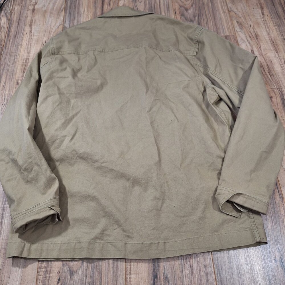 Passenger Tan Button Down Jacket Large - image 2
